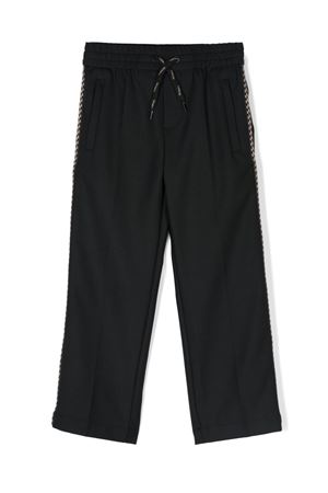 pantalone in lana nero LANVIN KIDS | N3013109B